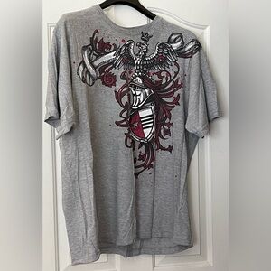 Man’s T-shirt by Hybrid XXL 29” neck to tail. 26” across the chest